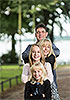 Familienfotos im Park